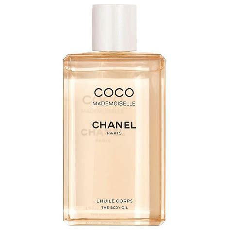 chanel coco mademoiselle huile corps